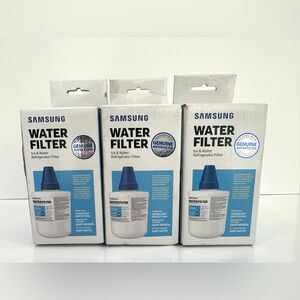 New Sealed 3 pack Genuine Samsung HAFIN2/EXP HAFCU1/XAA Water Filter DA29-00003G